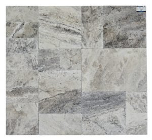 French Pattern- Alaskan-Silver-Travertine-Pavers