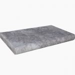 12x24x2 Silver Premium Select Tumbled Travertine Pool Coping (5 cm thick)