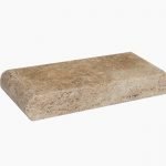 4x9 ROMAN BLEND TUMBLED TRAVERTINE COPING