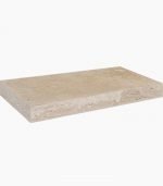 6x12 IVORY TUMBLED TRAVERTINE PAVER - Image 3