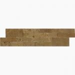6x24 Noce Premium Select Split-Face Travertine Ledger Panel