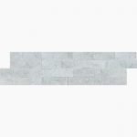Travertine Warehouse 6x24 White Pearl Premium Select Split-Face Marble Ledger Panel