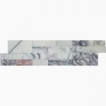 Travertine Warehouse 6x24 White Lilac Premium Select Split-Face Marble Ledger Panel