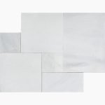 FRENCH PATTERN AKOYA LEATHERED MARBLE PAVER